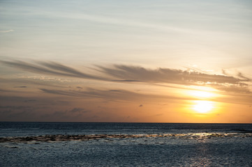Morning Sunrise at Vilamendoo Maldive