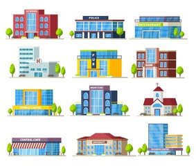 Colorful Municipal Buildings Collection