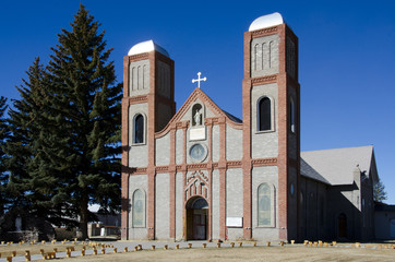 Fototapeta premium Oldest Church in Colorado