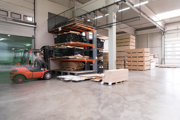 Naklejka premium furniture factory