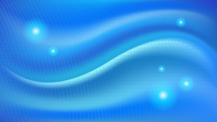 Blue waves background