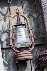 Alte Petroleumlampe