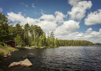 Lake Hyllsjon Sweden