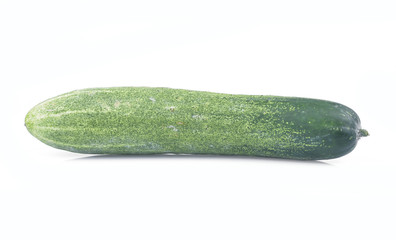 Cucumber isolated on white