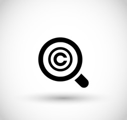 Copyright sign vector