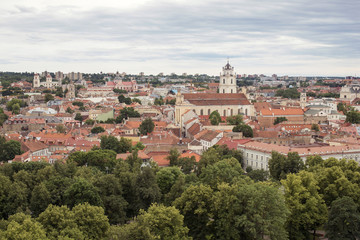 Fototapeta na wymiar Vilnius by summer, Lithuania
