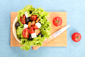 fresh vegetable salad