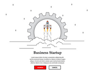 business startup banner