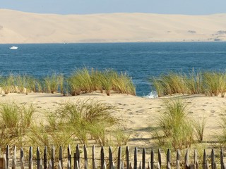 Dune du Pilat vue du Cap Ferret