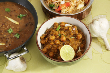 Chana Masala or Spicy Chickpeas
