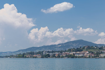 View on Montreux Switzerland