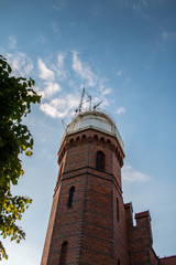 Ustka polskie morze złota godzina © Janusz