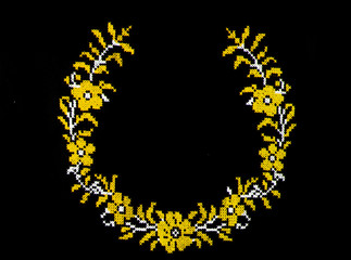 Ukrainian folk embroidery