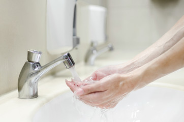 Hand washing concept