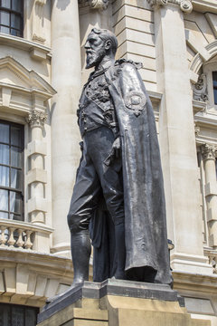 Spencer Cavendish 8th Duke Of Devonshire Statue