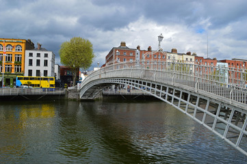 Naklejka premium Dublin in Ireland