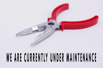 We Are Currently Under Maintenance