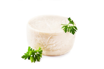 fresh cheese wuth parsley
