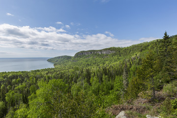 Obraz premium Lake Superior Scenic View
