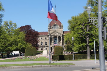 Fototapeta na wymiar Strasbourg (place de la république) 
