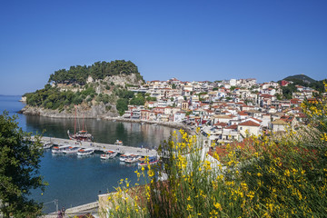 Parga tourist resort in North Greece for holiday makers