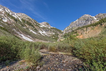 Fototapeta na wymiar Colorado Mountain Landscape in Summer