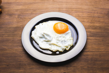 eggs on a plate