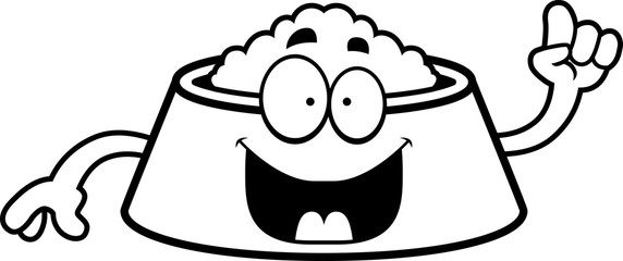 Cartoon Dog Bowl Idea