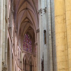 Fototapeta premium cathédrale du Mans