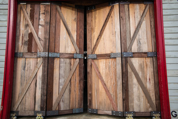 Wooden Door Wallpaper