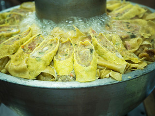 Yunnan sukiyaki, Yunnan hotpot with varieties ingredients. Chinese Yunnan food style