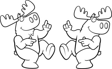 Moose Dancing