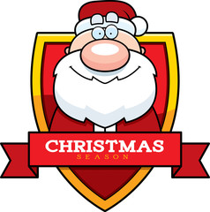 Cartoon Santa Christmas Graphic