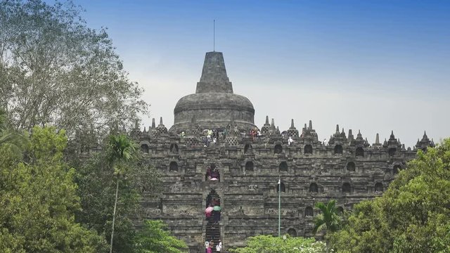 Borobudur, or Barabudur Indonesian Candi Borobudur is a 9th-century Mahayana Buddhist temple in Magelang, Central Java, Indonesia