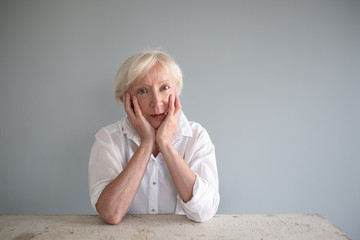 Portrait einer Seniorin