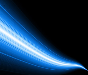 Abstract light background, beautiful lines and blur