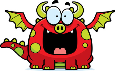 Happy Cartoon Dragon