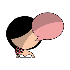 cute husband avatar character vector illustration design