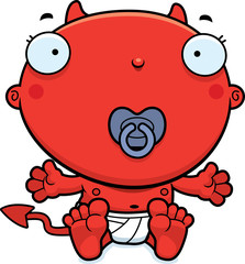 Cartoon Baby Devil Pacifier