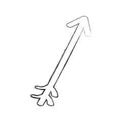 arrows decorative frame icon vector illustration design