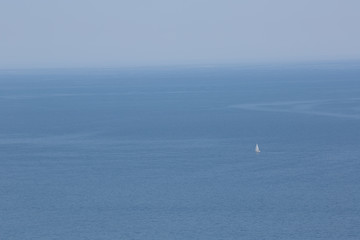 Sailing boat in the Adriatic Sea
