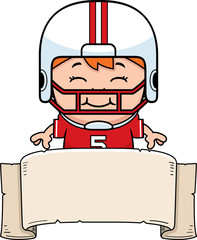 Cartoon Football Banner