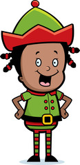 Christmas Elf Smiling