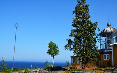 A lighthouse in Sweden