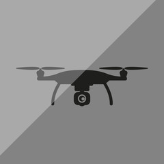 Button Drohne Vorderansicht