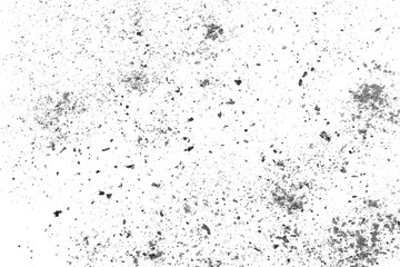 dust isolated on white background, with clipping path