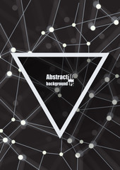 Abstract background with geometric pattern. Eps10 Vector illustration