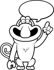 Cartoon Proboscis Talking