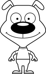 Cartoon Smiling Puppy