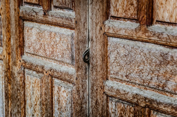 Old Wooden Door Background.